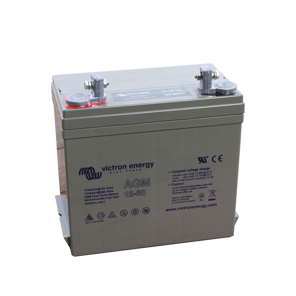 Victron Energy AGM Dual Purpose Battery 12V 60Ah - BAT412550084