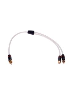 Fusion MS-RCAYF RCA Splitter Cable Male to Dual Female - 0.3m (0.9')