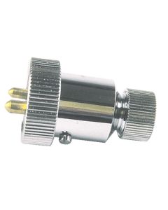 3 Pin Stainless Steel Deck Plug And Socket Pole 3A