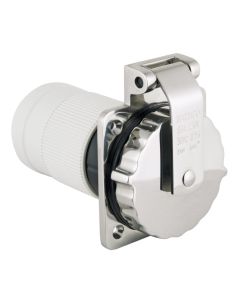 Inlet, 63A 230V 4 Wire, Stainless Steel