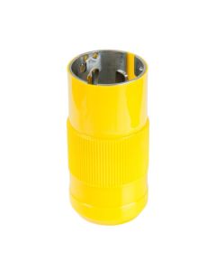 Male Plug, 50A 125V, Yellow