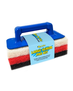 Starbrite Large Scrub Pad Kit with Handle