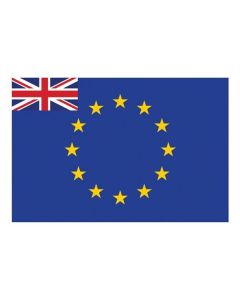 Flag European Community + Union Jack (30 x 45cm)