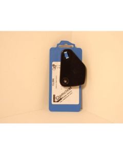 Clamcleat 6-10mm Side Mount Starboard Black