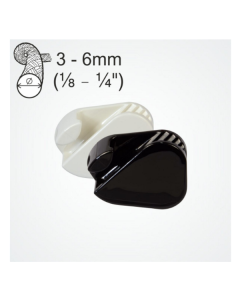 Clamcleat 3-6mm Loop Mini Black Nylon