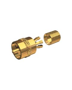 Shakespeare Gold Plated Centerpin solderless PL259 connector