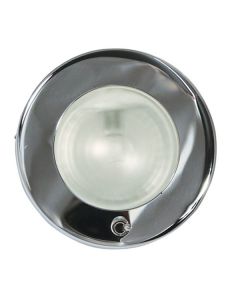 Quick Teo Downlighter Stainless Steel G4 12V 10W Halogen With Switch