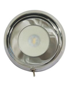 Quick Tim Surface Mount Downlighter SS 10-30V 2W Warm LED With Switch