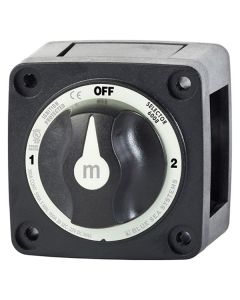 Blue Sea Battery Switch M Series 3 Position Selector Black