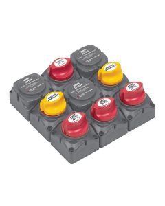 BEP Battery Distribution Cluster Triple Outboard 4 Batteries