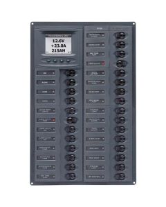 BEP 12V DC Circuit Breaker Panel 28-Way Millennium Vertical