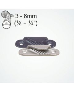 Clamcleat Racing Fine Line (Port) - Hard Anodised 3-6mm
