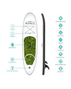 Funwater 10ft All Round Inflatable Paddleboard / SUP kit - Green