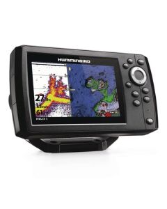 Humminbrid Helix 5 Chirp GPS G3 Plotter / Sounder (Metric) With Transom Mounted Transducer