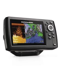 Humminbrid Helix 5 DI (Down Imaging) G3 Plotter / Sounder (Metric) With Transom Mounted Transducer
