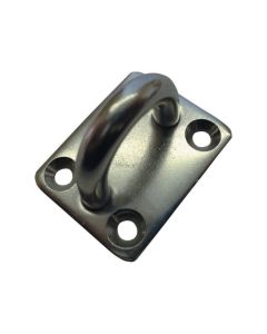 Square Eye Plate - S/Steel 30 x 35mm