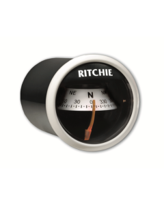 RitchieSport® X-21, 2” Dial Dash Mount - White