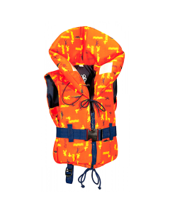 Marinepool 100N ISO Freedom Foam Lifejacket - Fish Print