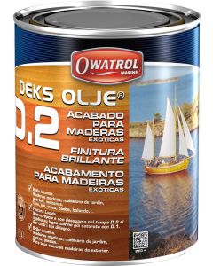 Owatrol Deks Olje D2 Flexible High Gloss Oil Varnish