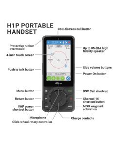 Vesper Cortex H1P Wireless Handset With Charging Cradle for V1/M1