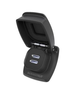 Scanstrut Flip Pro Fast Charge Dual USB-C Socket (Rear Fit)