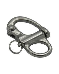 Snap Shackle Fixed Eye A4 Stainless Steel