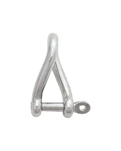Twisted Shackle Captive Pin A4 Stainless Steel