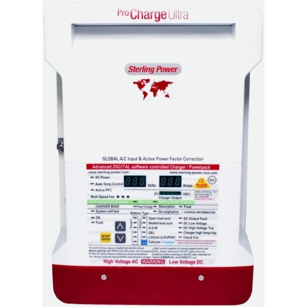 Sterling Power Pro Charge Ultra Battery Charger 36V 20A (3 out) – PCU3620