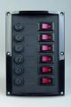 Switch Panel 6-fuses Black