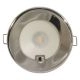 Quick Ted Downlighter Stainless Steel 10-30V 2W Warm LED With Switch