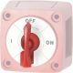 M-Series Battery Switch Spare Locking Key - Red