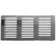 SS louvered vent 360x185mm AISI 316