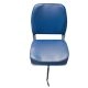 Navy Classic Low Back Folding Seat S/S 316 Fittings