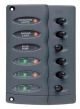 BEP Contour Switch Panel 6 Way With 3 Fuses (CSP6-F)